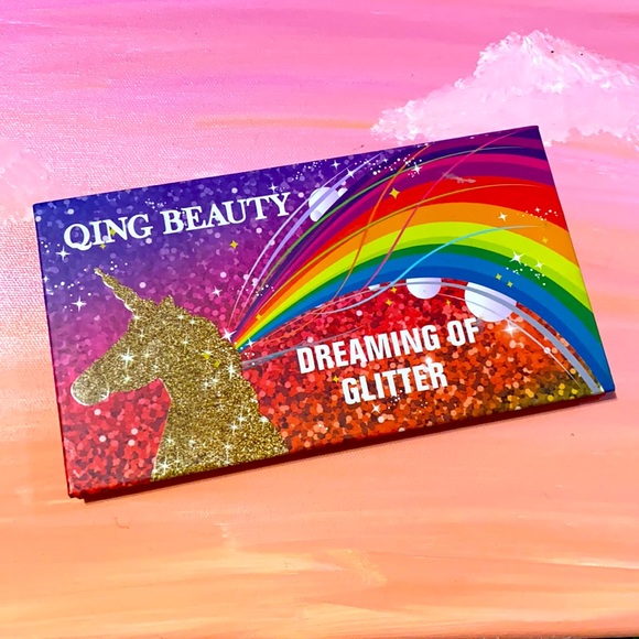 QING BEAUTY glitter eyeshadow palette - Picture 2 of 2